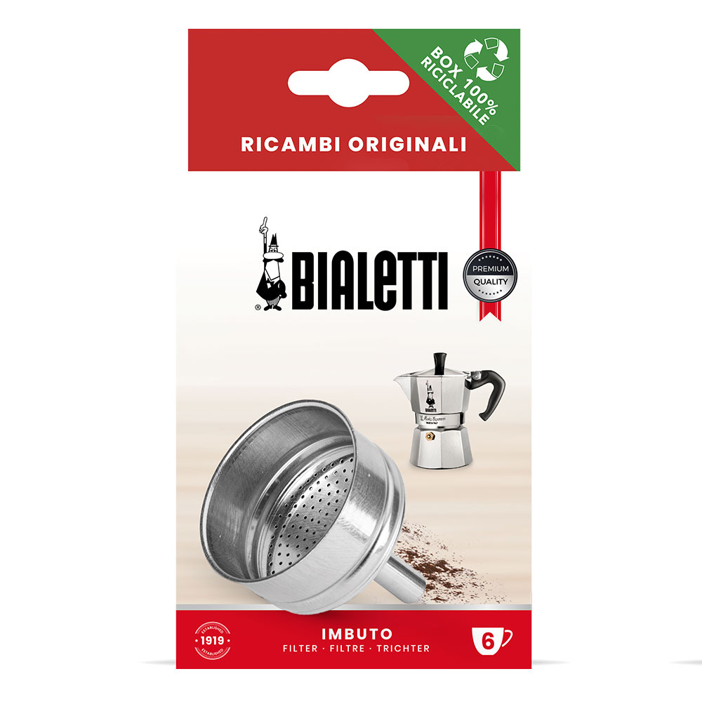 Воронка на 6 чаш. для алюминиевых кофеварок от магазина Bialetti.ru