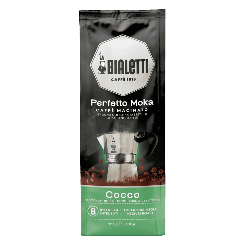 Кофе молотый Bialetti Perfetto Moka Cocco от магазина Bialetti.ru