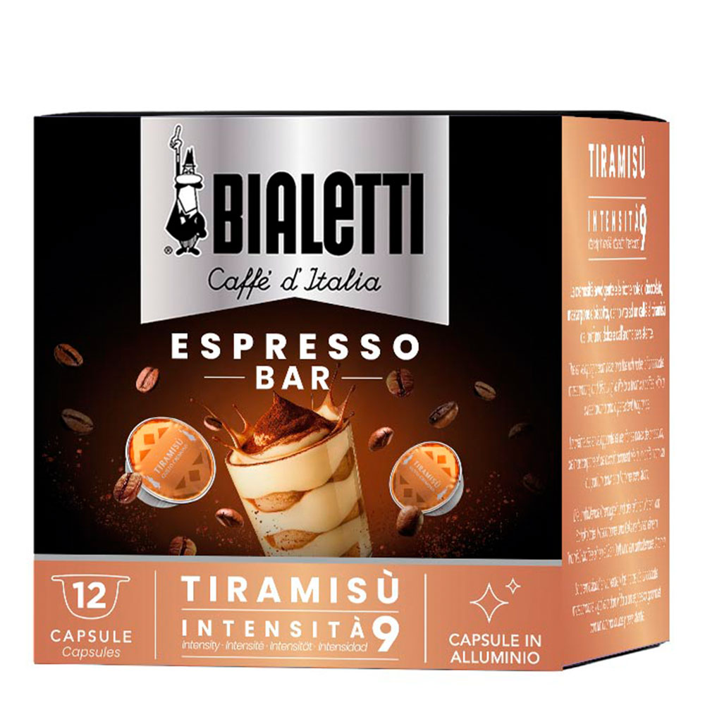 Кофе Bialetti Tiramisu в капсулах для кофемашин Bialetti от магазина Bialetti.ru