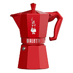 Гейзерная кофеварка Bialetti Moka Express Exclusive Red