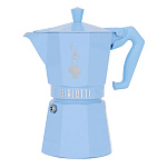 Гейзерная кофеварка Bialetti Moka Express Exclusive Blue