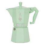 Гейзерная кофеварка Bialetti Moka Express Exclusive Green