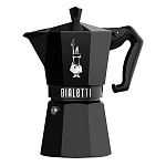 Гейзерная кофеварка Bialetti Moka Express Exclusive Black