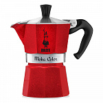 Гейзерная кофеварка Bialetti Moka Express Red Emotion
