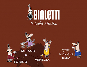 Карта вкусов Биалетти Италия