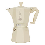 Гейзерная кофеварка Bialetti Moka Express Exclusive Cream